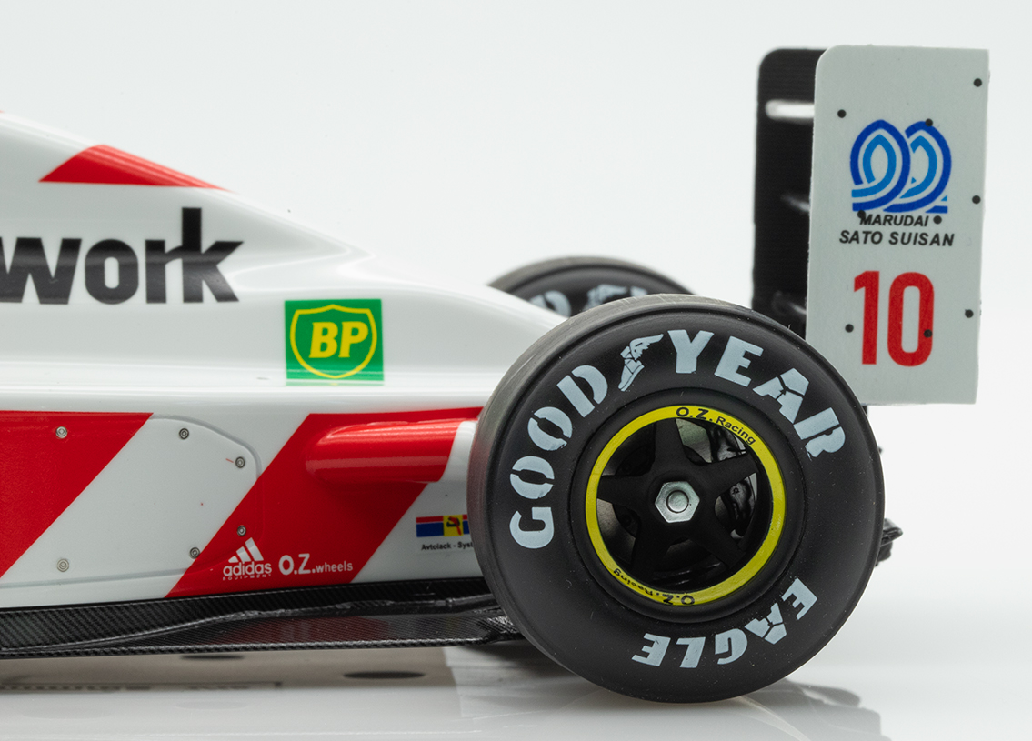 Footwork FA13 Mugen Honda V10 F1 8° GP Japan Suzuka 1992