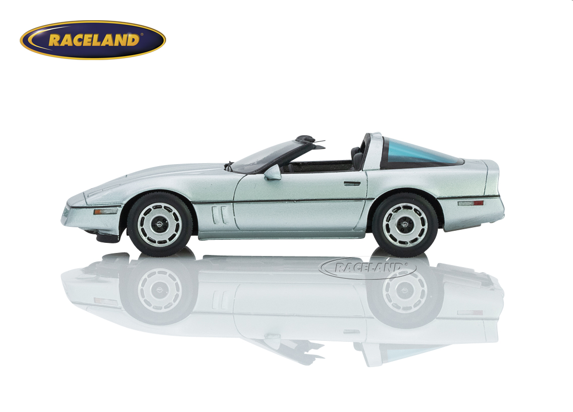 Chevrolet Corvette C4 1984 offen - silber