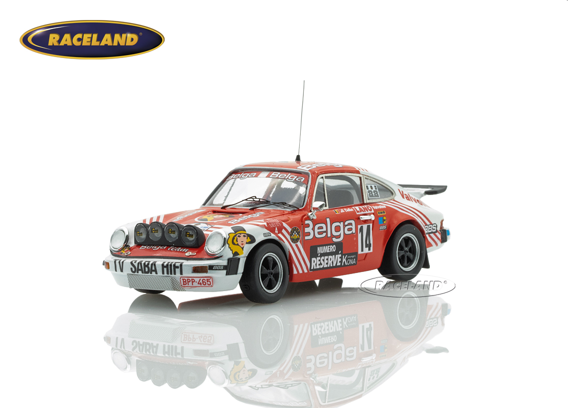 Porsche 911 Carrera RS 2.7 Sunoco Racing Team 2° Ypres Rallye 1979