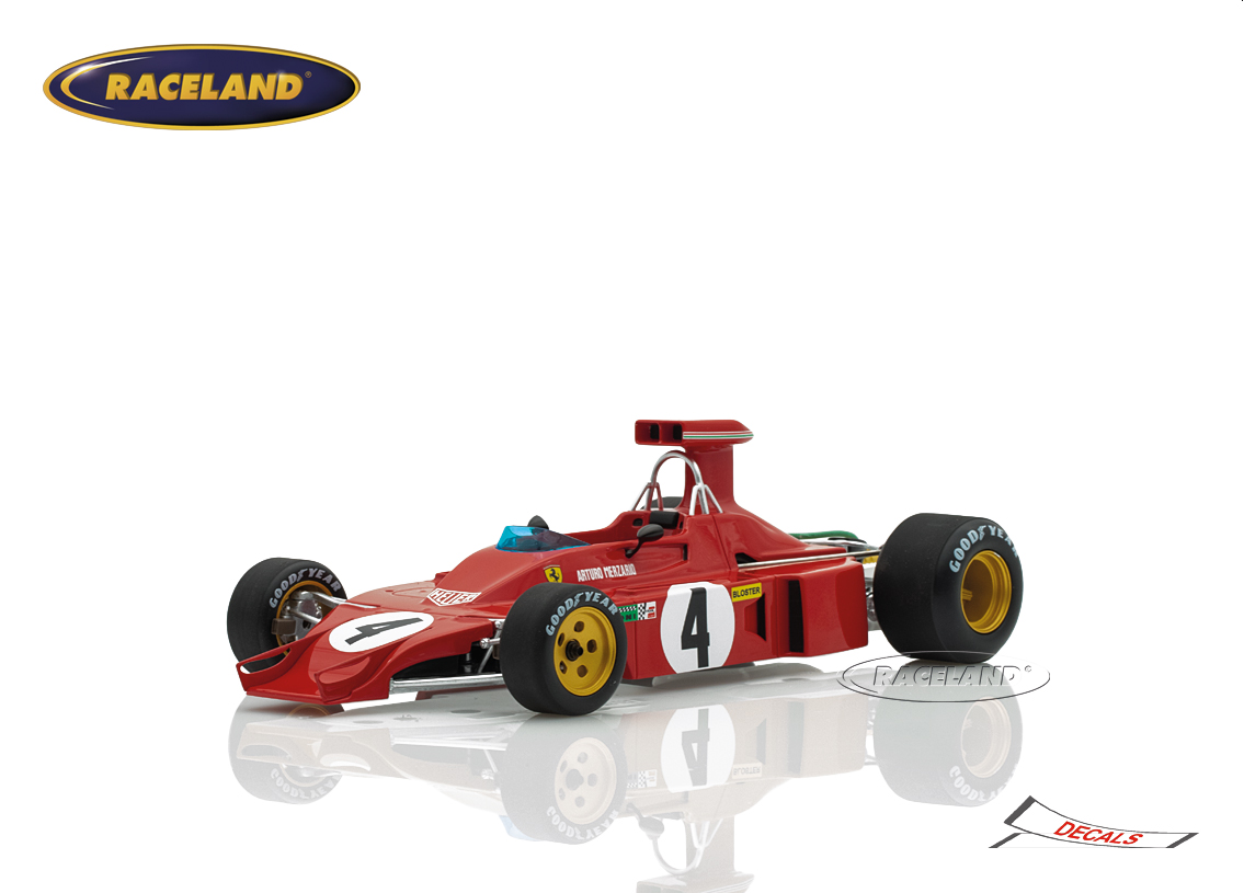 Ferrari 312B3-73 F1 Scuderia Ferrari 16° GP USA Watkins Glen 1973