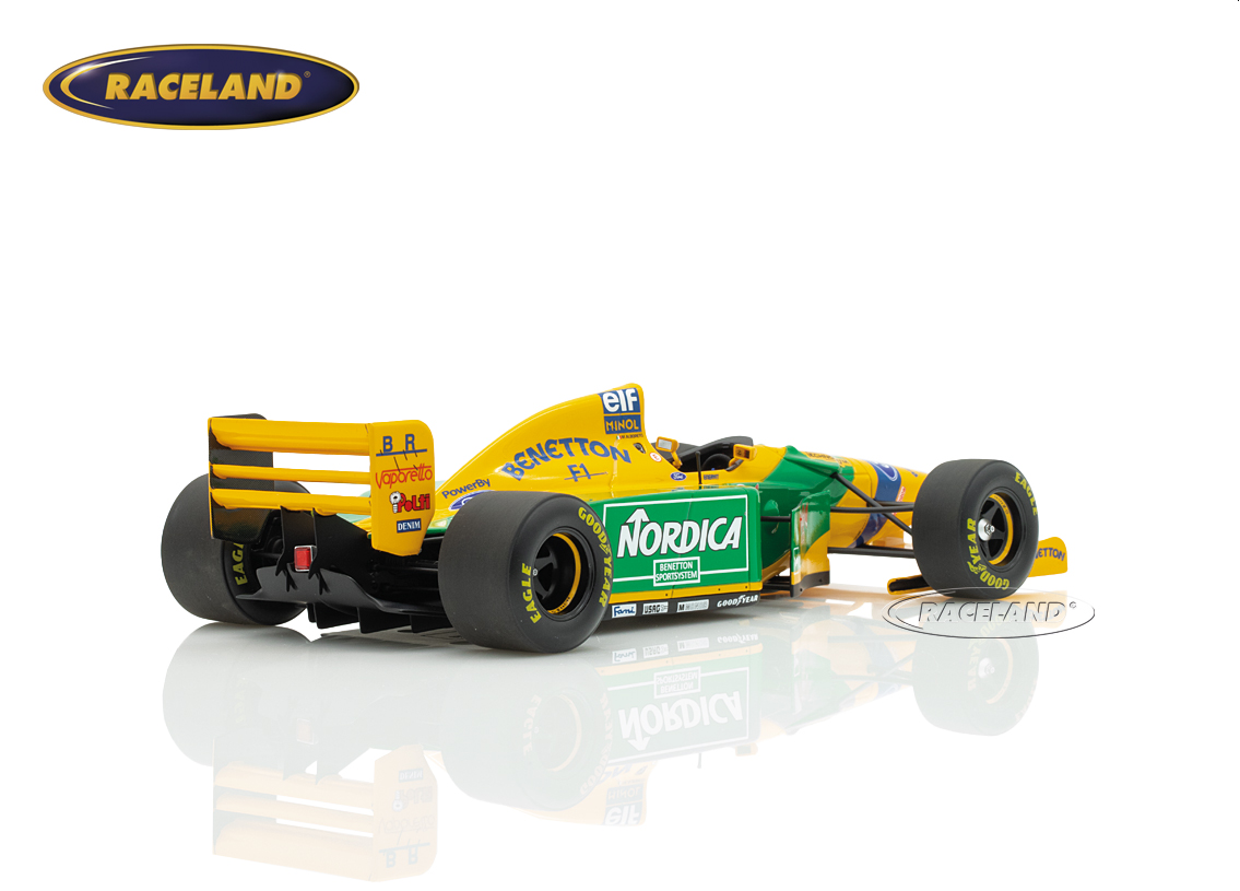 Benetton B193B Cosworth V8 F1 Test Barcelona 1993