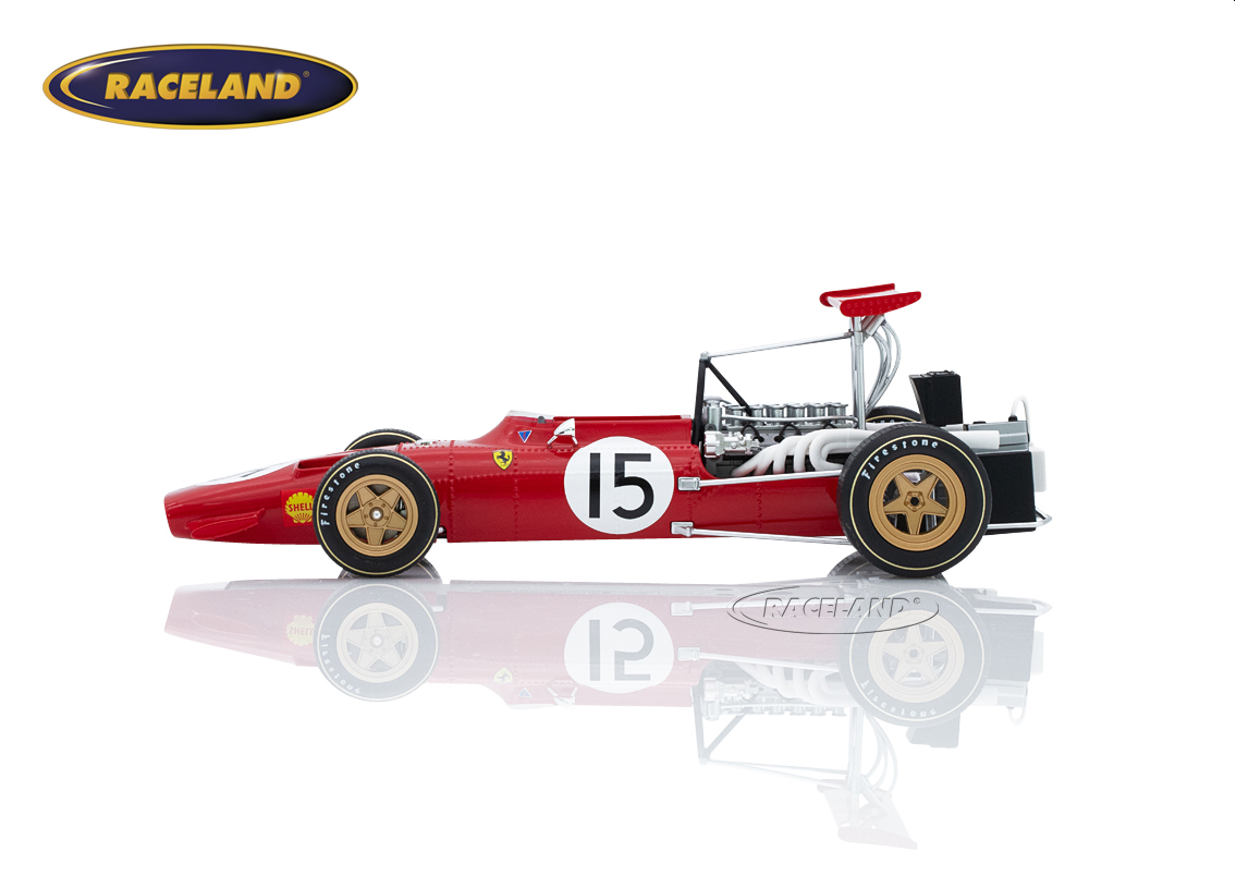 Ferrari 312/69 V12 F1 Scuderia Ferrari GP Spanien Montjuic Park 1969