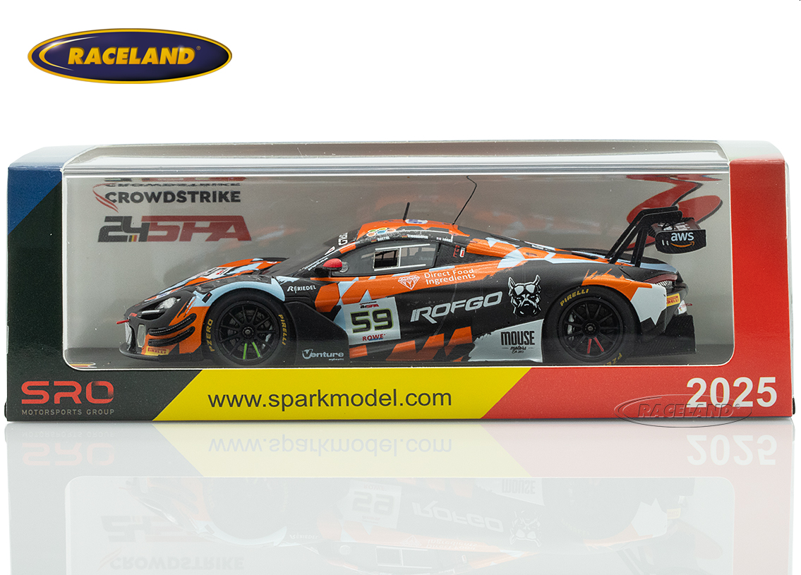McLaren 720S GT3 EVO Garage 59 6° 24H Spa 2025