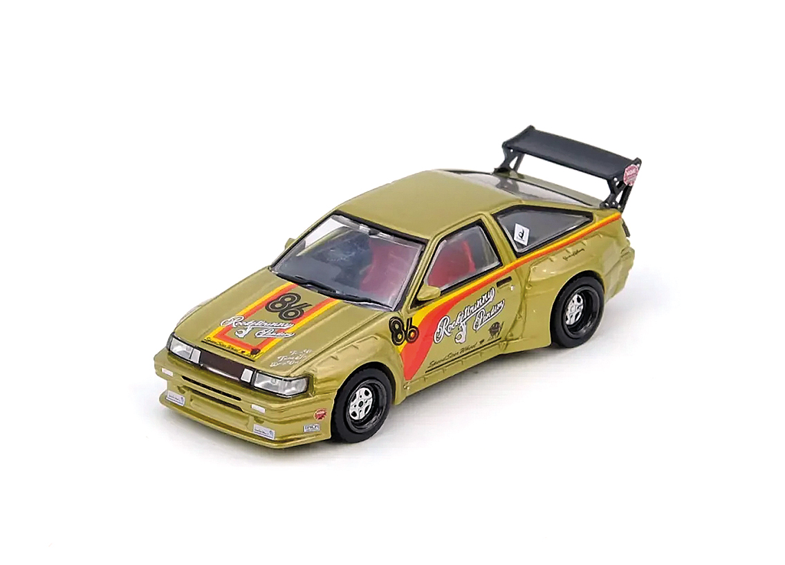 Toyota AE86 Rocket Bunny - gold
