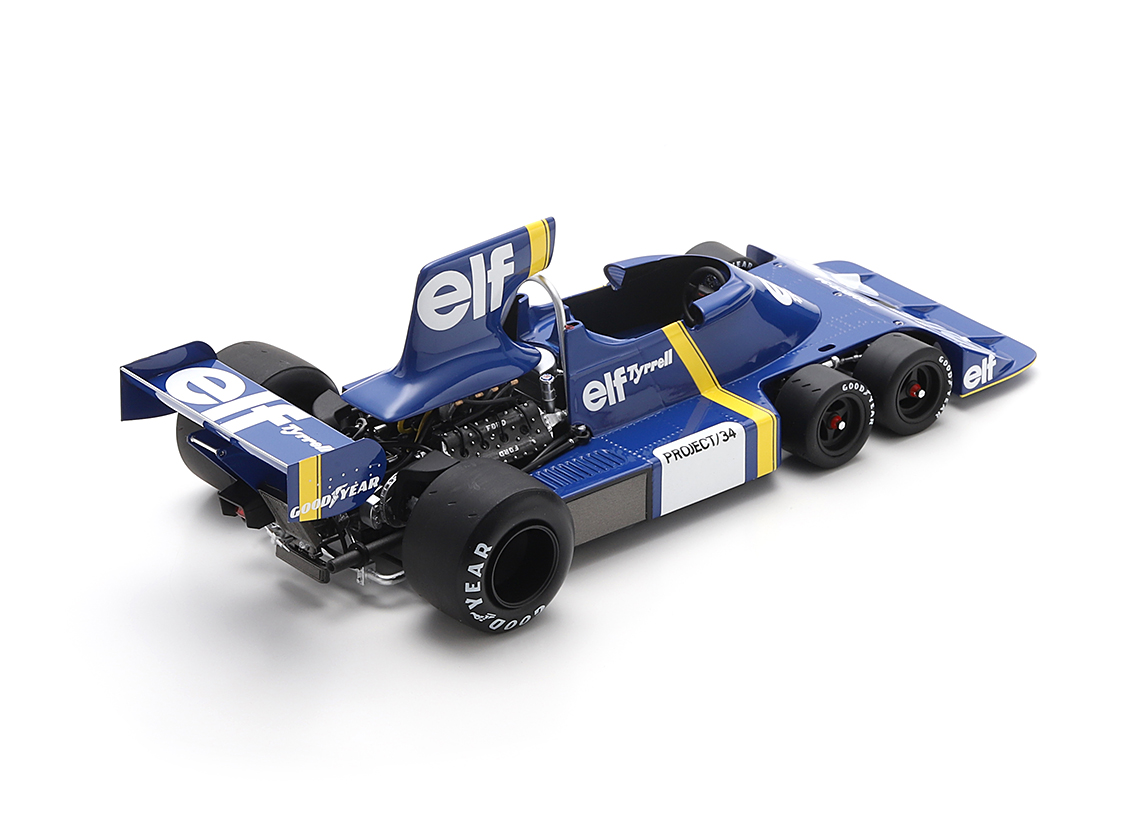 Tyrrell P34 Cosworth V8 elf Team Tyrrell F1 Präsentationsmodell 1975