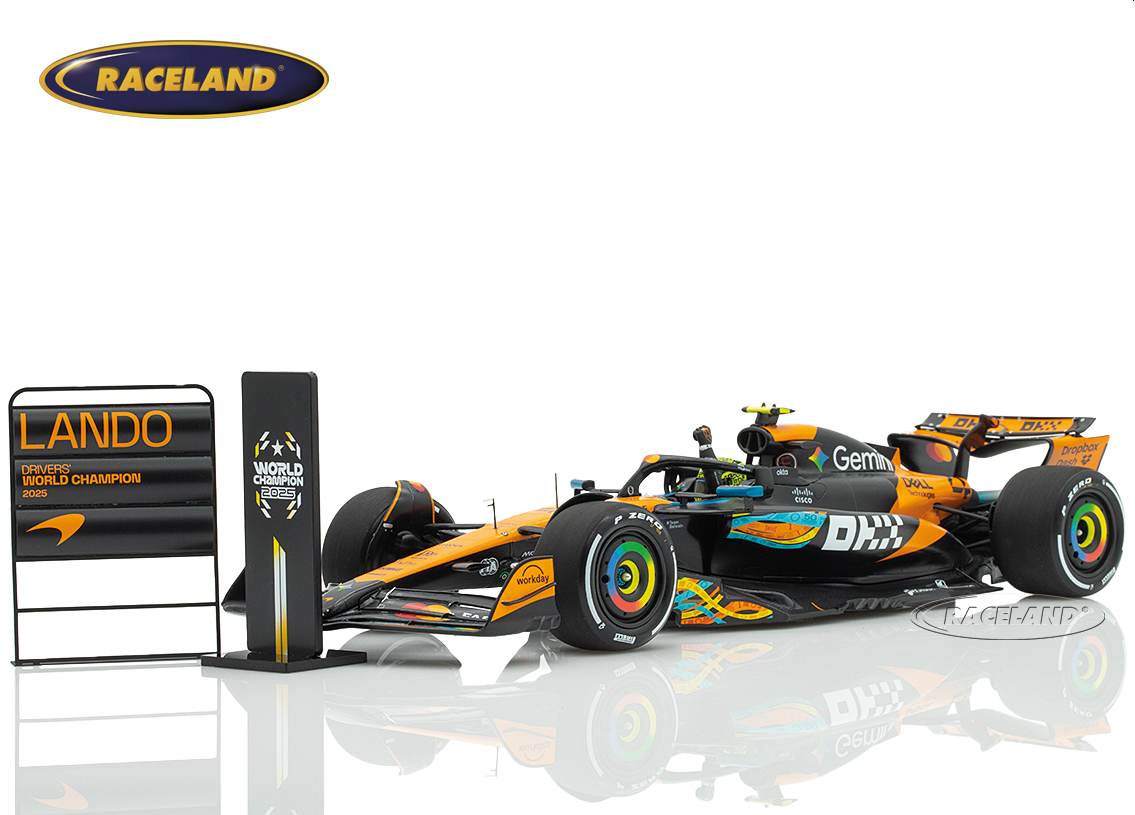 McLaren MCL39 Mercedes F1 3° GP Abu Dhabi Weltmeister 2025