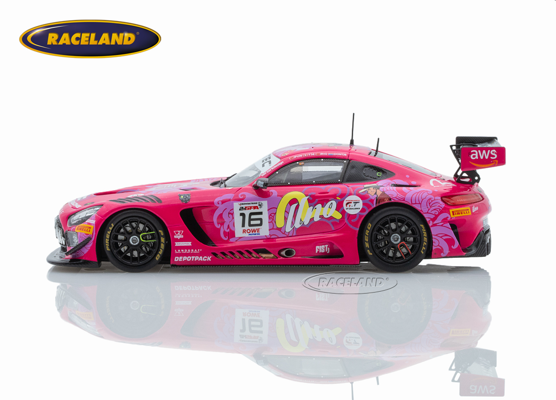 Mercedes AMG GT3 Evo Uno Racing Team with Landgraf 36° 24H Spa 2024