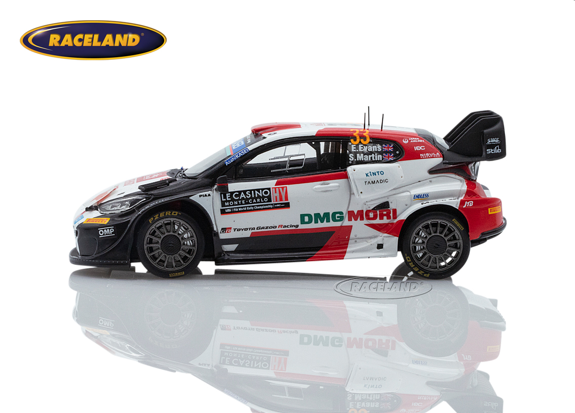 Toyota GR Yaris Rally1 Gazoo Racing WRT 21° Rallye Monte Carlo 2022