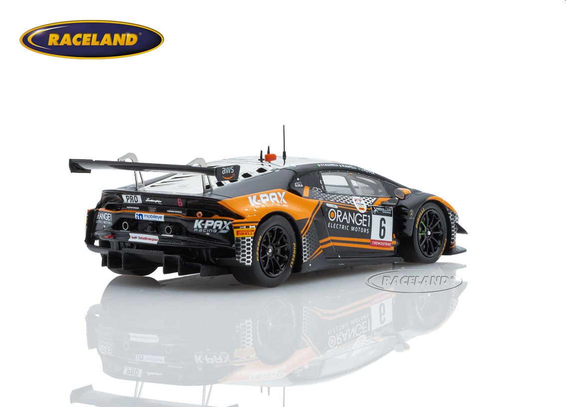 Lamborghini Huracan GT3 Evo Orange1 KPAX 11° 24H Spa 2022