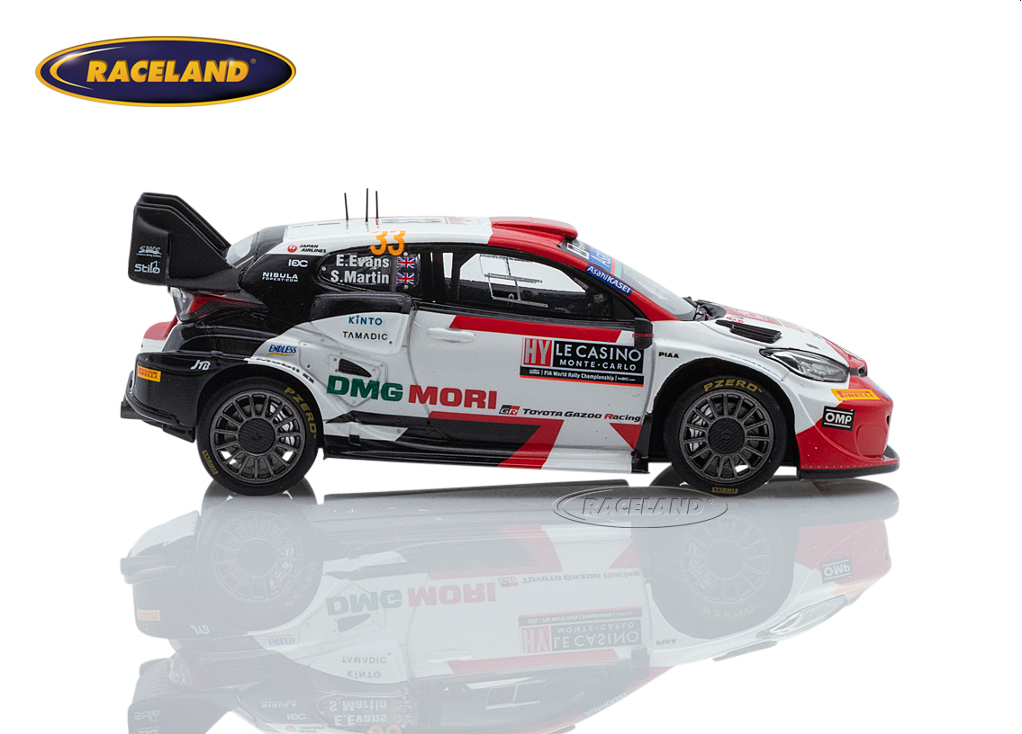 Toyota GR Yaris Rally1 Gazoo Racing WRT 21° Rallye Monte Carlo 2022