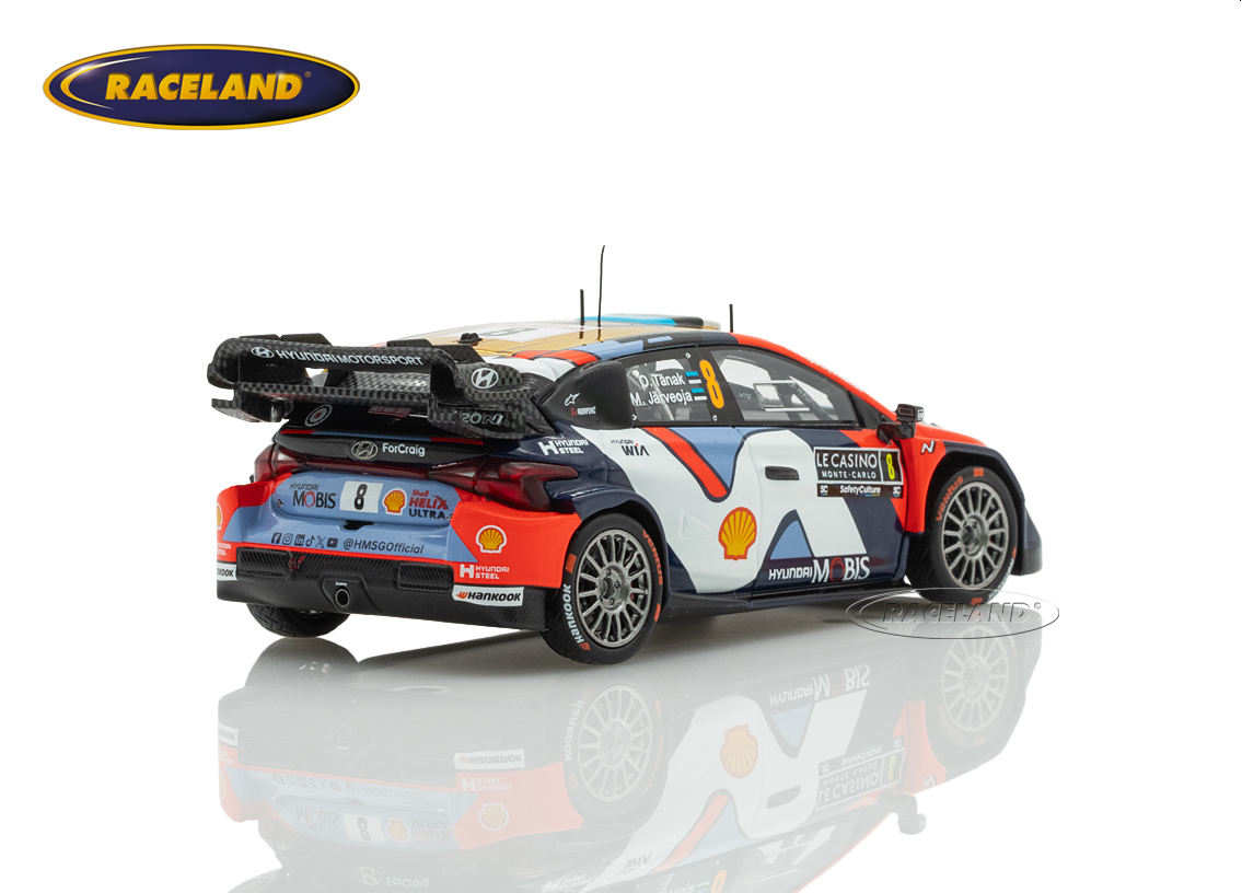 Hyundai i20 N Rally1 Hyundai Shell Mobis WRT 5° Rallye Monte Carlo 2025