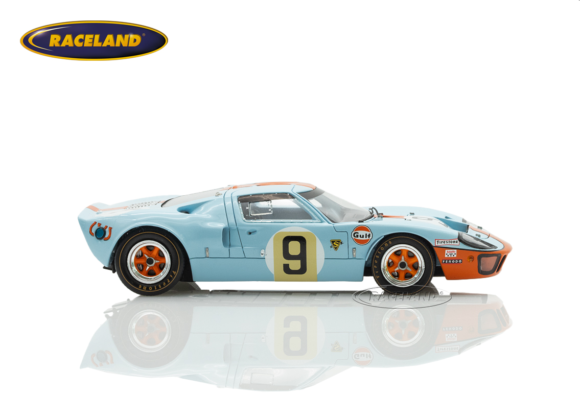 Ford GT 40 Gulf John Wyer Sieger Le Mans 1968
