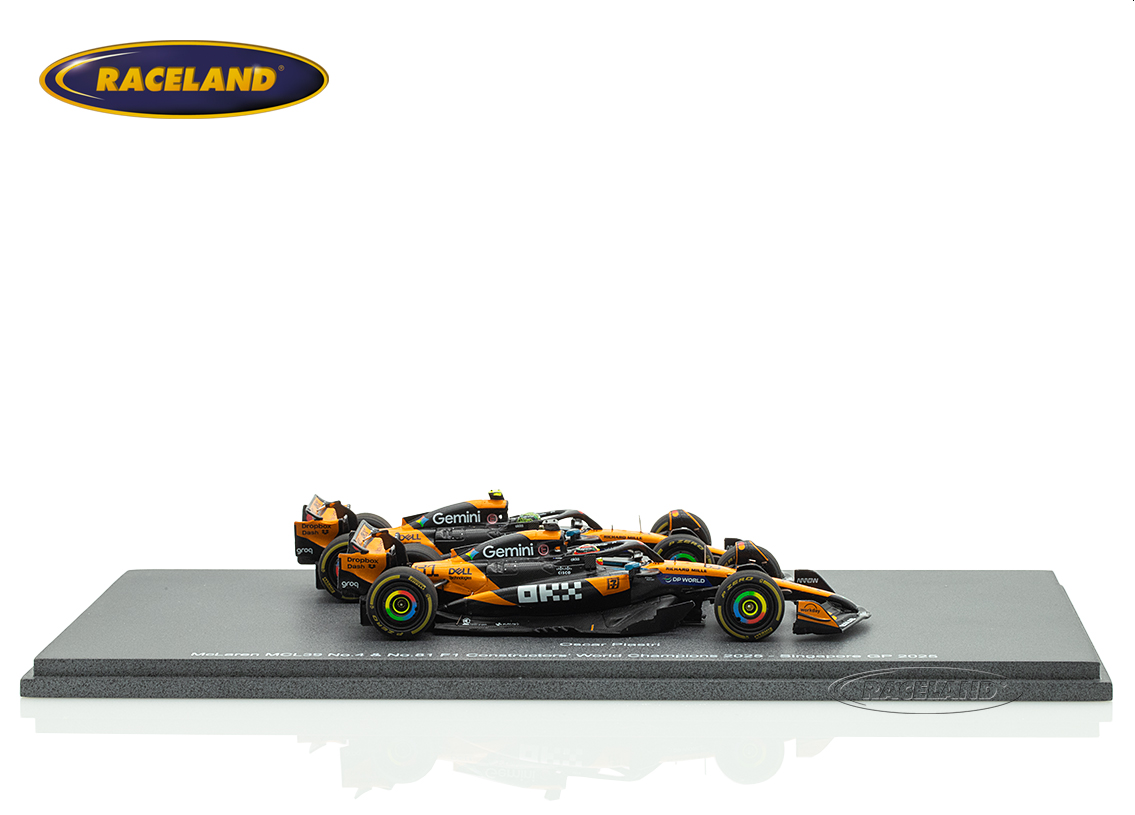 McLaren MCL39 Mercedes F1 Konstrukteurs Weltmeister 2025