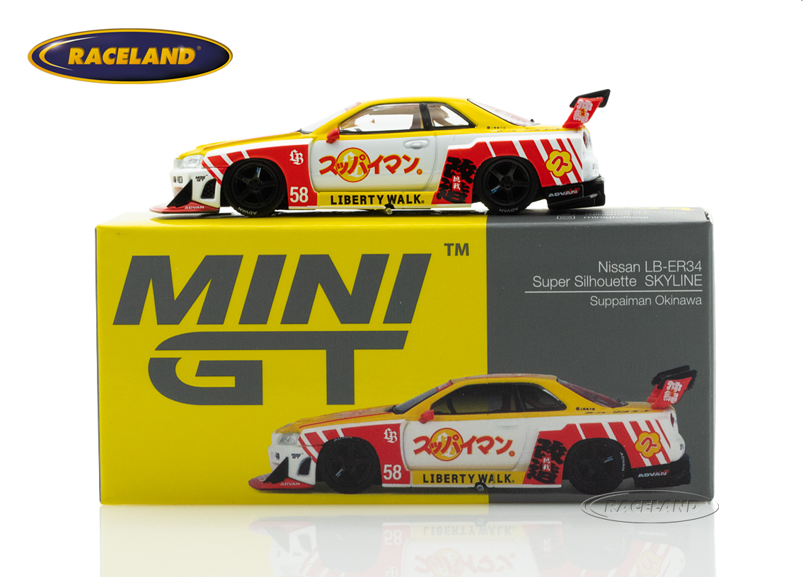 Nissan GTR (R34) LB-Super Silhouette Skyline Suppaiman Okinawa 2025