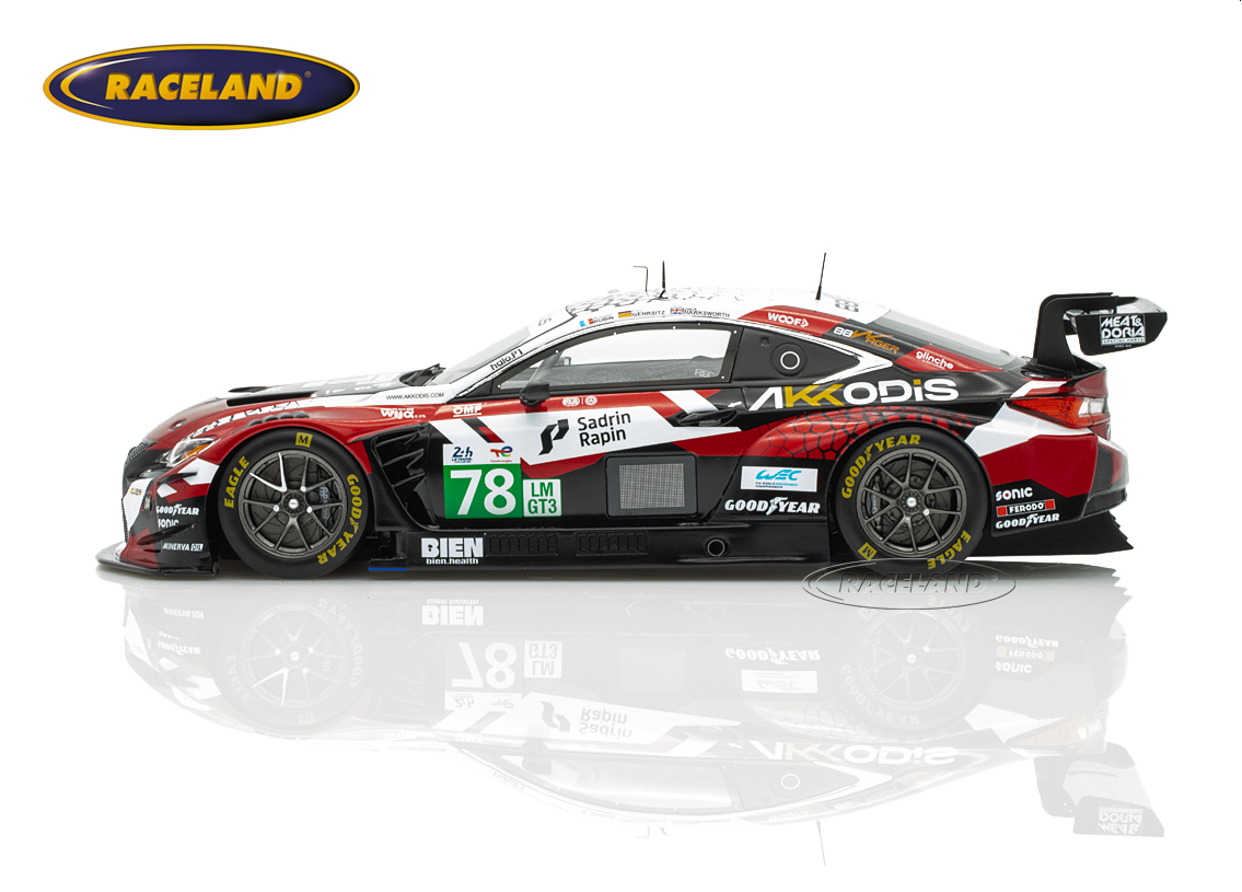 Lexus RC F GT3 Akkodis ASP Le Mans 2025