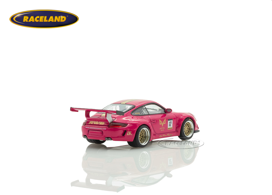 Porsche 997 RWB AVA custom - pink