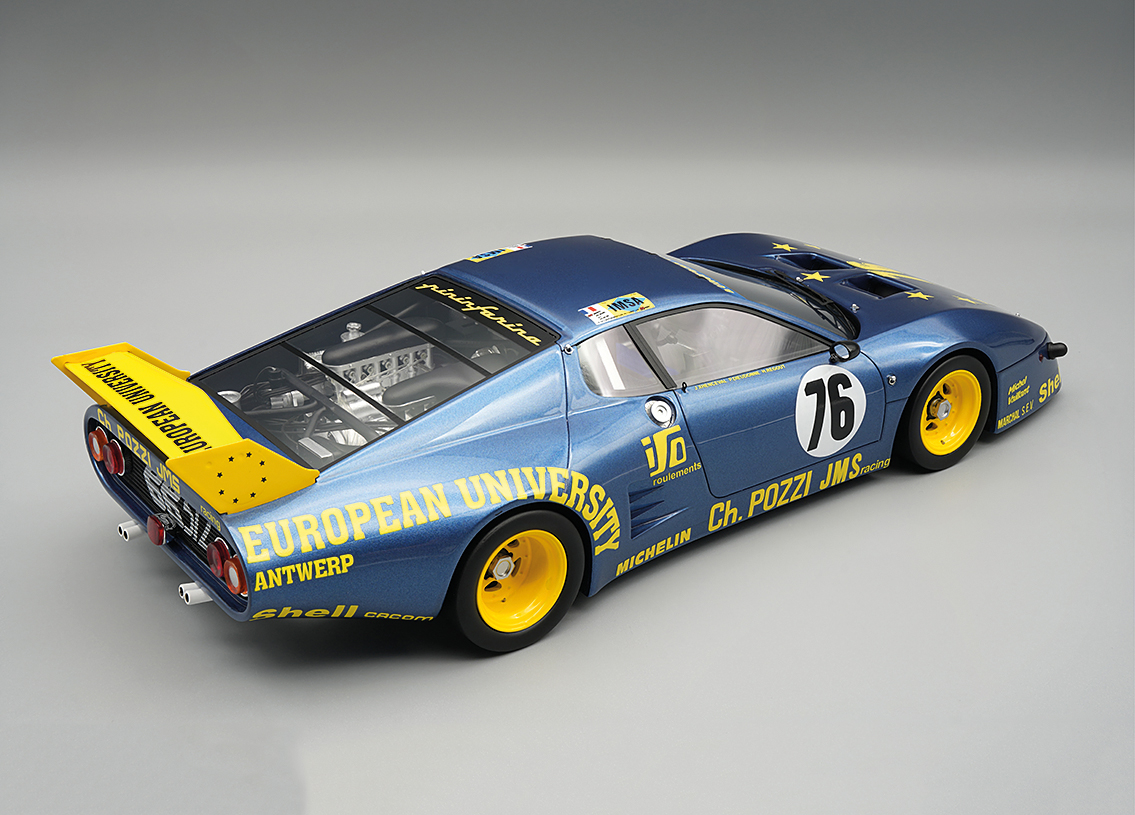 Ferrari 512 BB/LM JMS Racing-Pozzi 10° Le Mans 1980