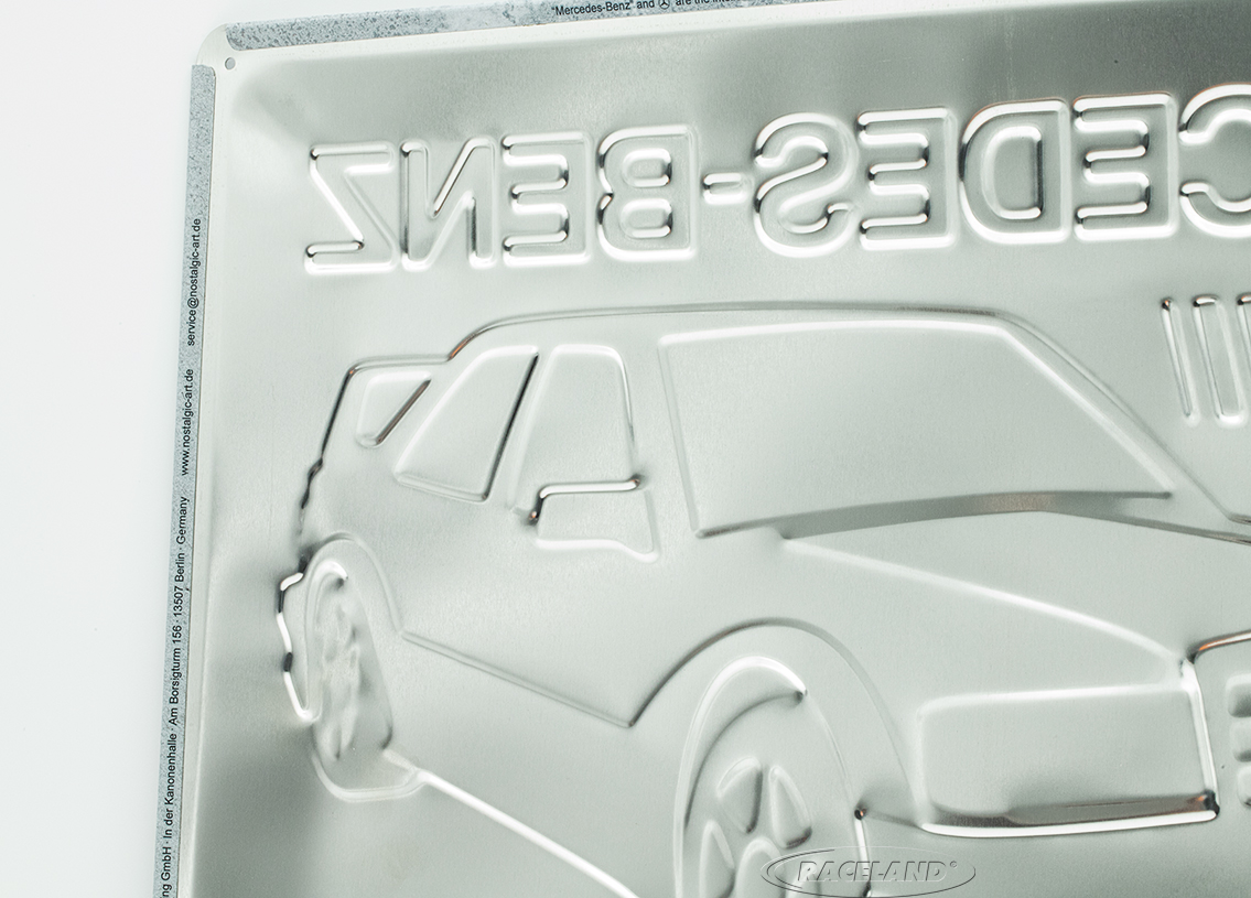 Blechschild Mercedes 190 Evo II 30 x 40cm