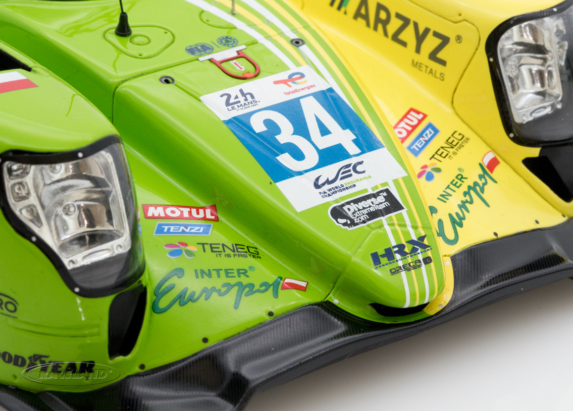 Oreca 07 Gibson Inter Europol Competition 17° Le Mans 2022