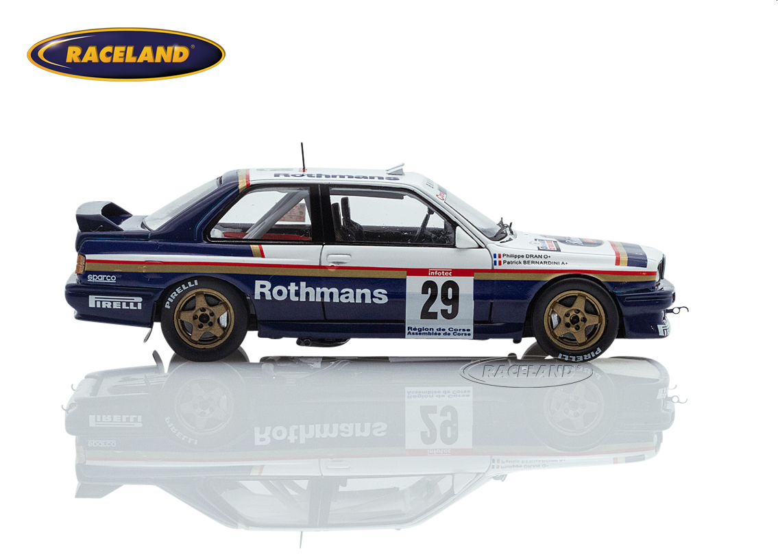 BMW M3 E30 Rothmans Racing 7° Rallye Korsika 1991