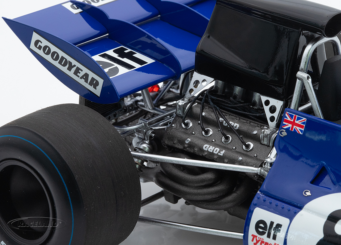 Tyrrell 004 Cosworth V8 F1 elf GP Frankreich Clermont-Ferrand 1972