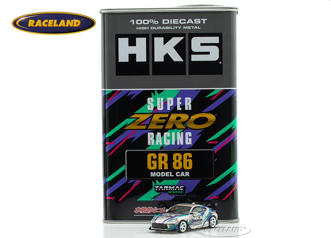 Toyota GR86 HKS 2024 -in einer limitierten HKS Blechdose