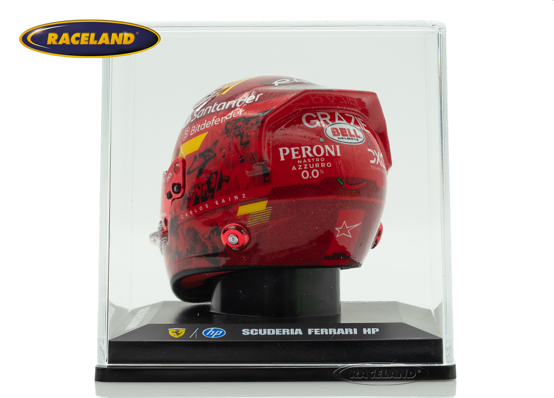 Helm Scuderia Ferrari F1 2° GP Abu Dhabi 2024