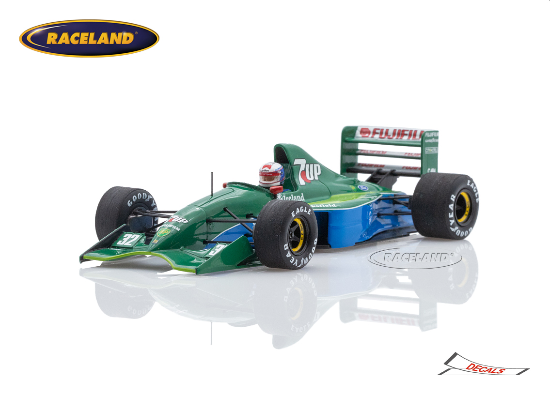 Jordan 191 Cosworth V8 F1 7Up 5° GP Kanada Montreal 1991