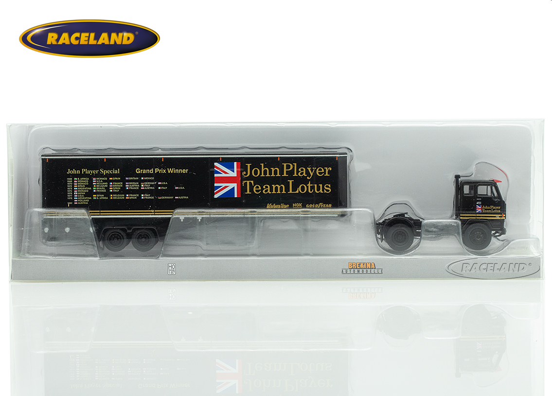 Volvo F 89 Renntransport-SZ John Player Team Lotus 1973