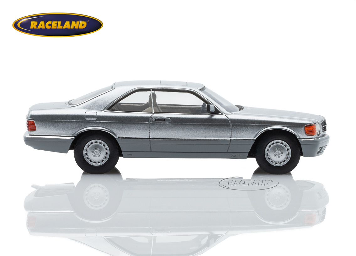 Mercedes-Benz 560 SEC 1989 - silber