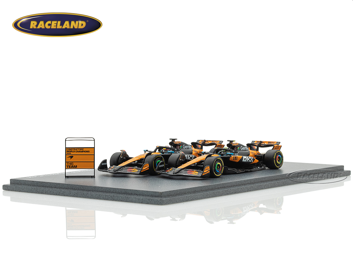 McLaren MCL39 Mercedes F1 Konstrukteurs Weltmeister 2025