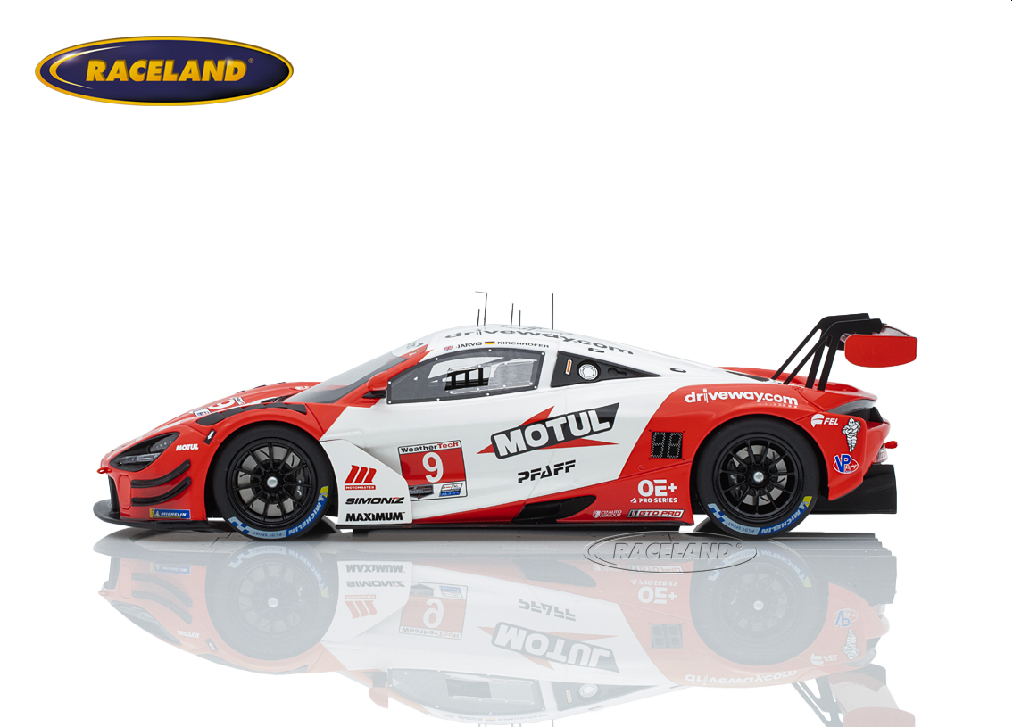 McLaren 720S GT3 Evo Pfaff Motorsport 12° IMSA Laguna Seca 2024 2° GTDPro
