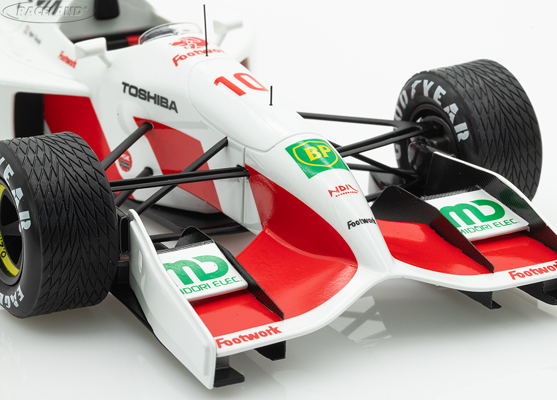 Footwork FA13 Mugen Honda V10 F1 9° GP Belgien Spa 1992