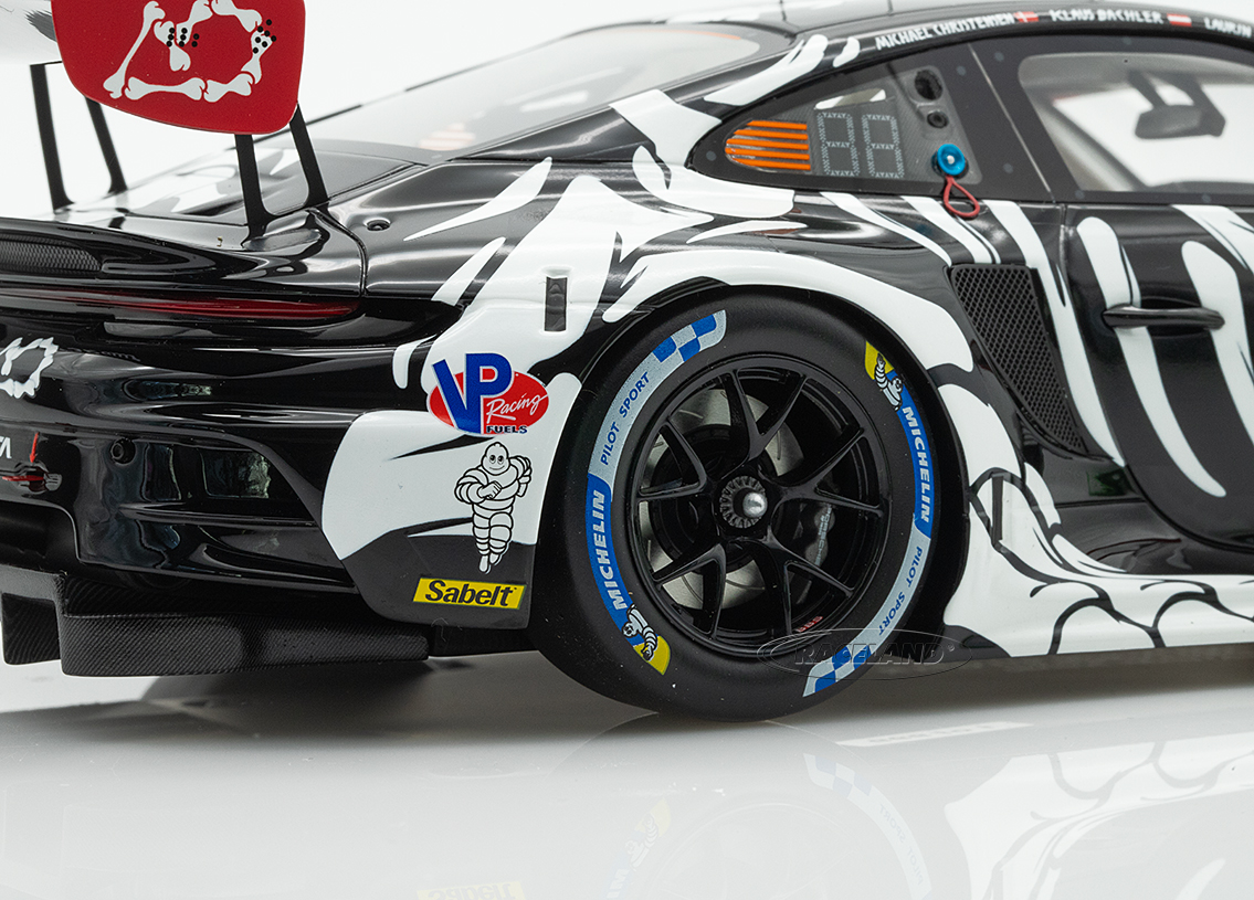 Porsche 911 GT3 R AO Racing Skeleton Rexy Petit Le Mans IMSA 2025