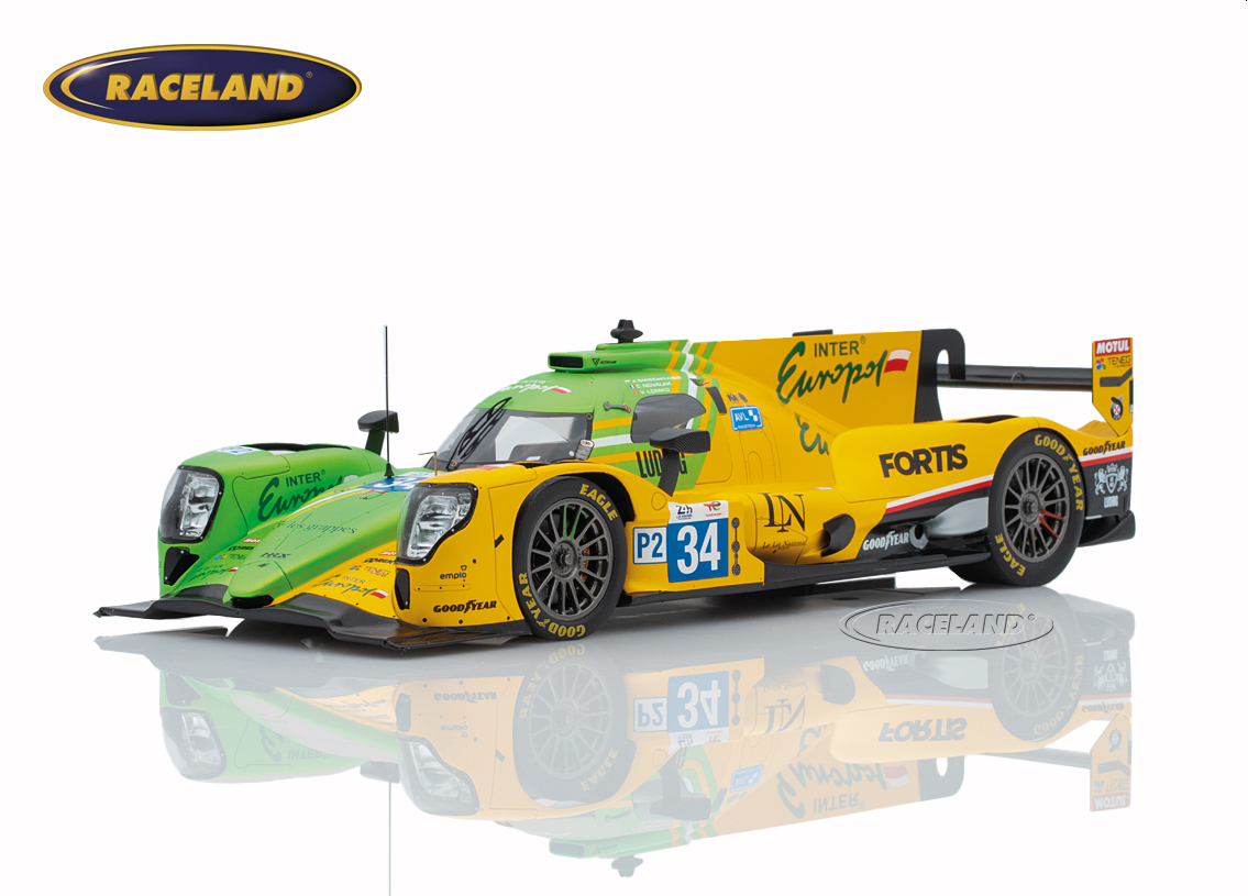 Oreca 07 Gibson Inter Europol 2° LMP2 16° Le Mans 2024
