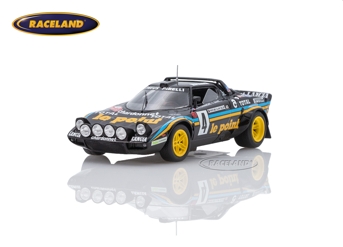 Lancia Stratos HF Chardonnet Le Point 6° Rallye Monte Carlo 1981