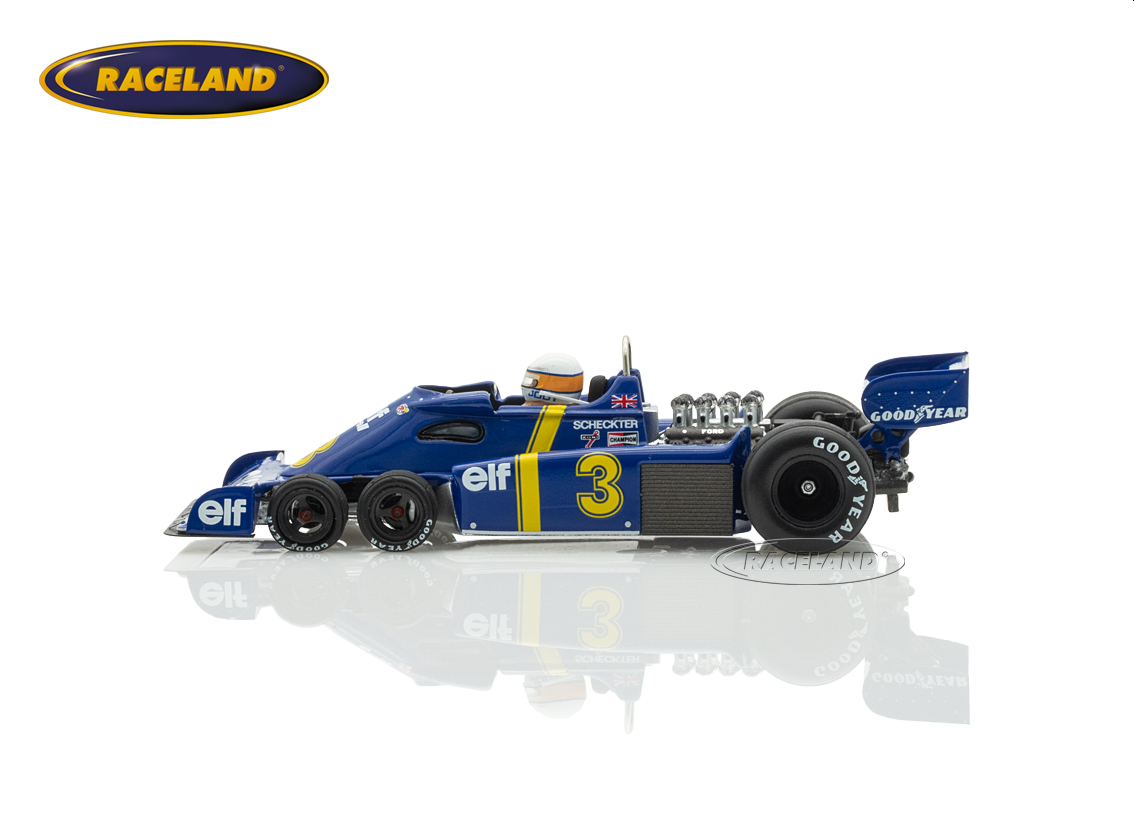 Tyrrell P34 Cosworth V8 elf Team Tyrrell F1 Sieger GP Schweden Anderstorp 1976