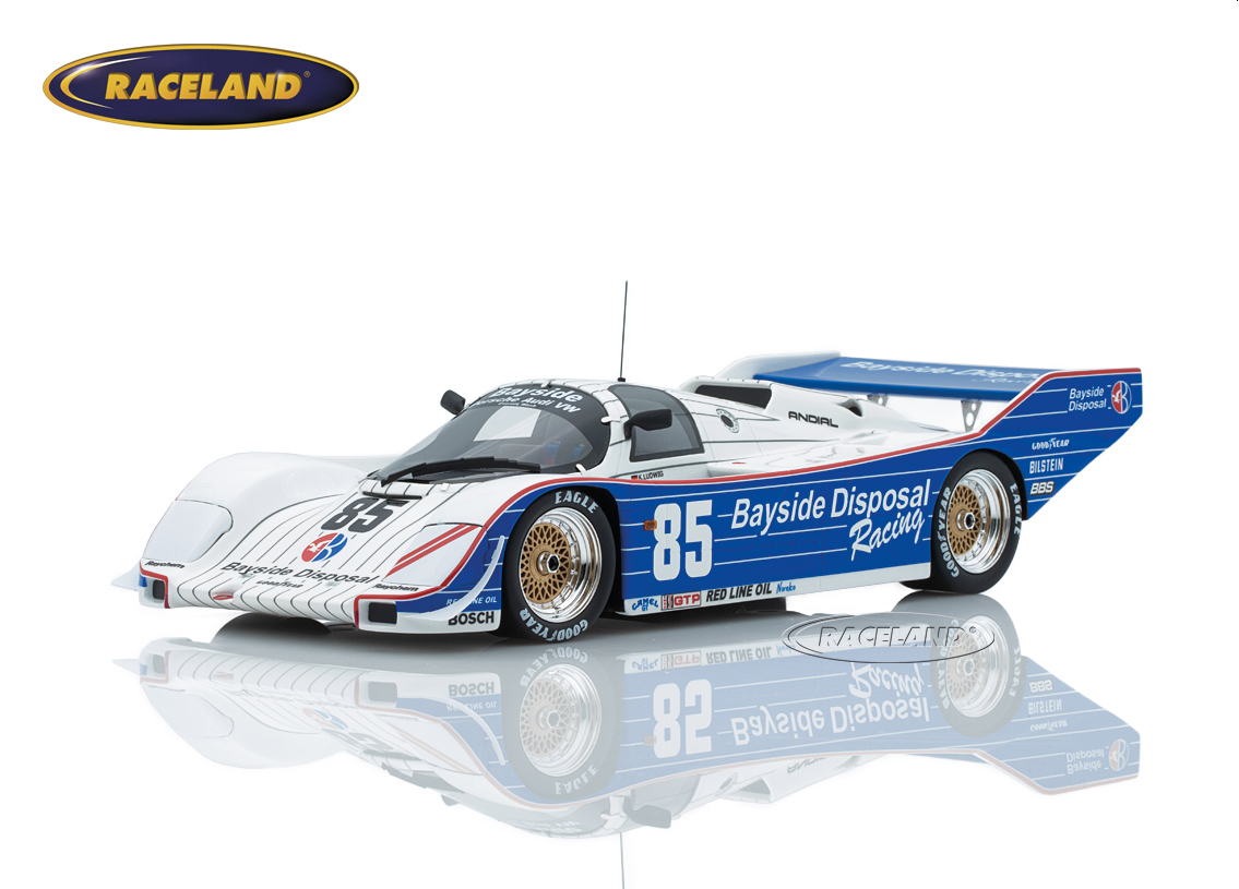Porsche 962 Bayside Disposal Racing Sieger 300km Laguna Seca IMSA 1987