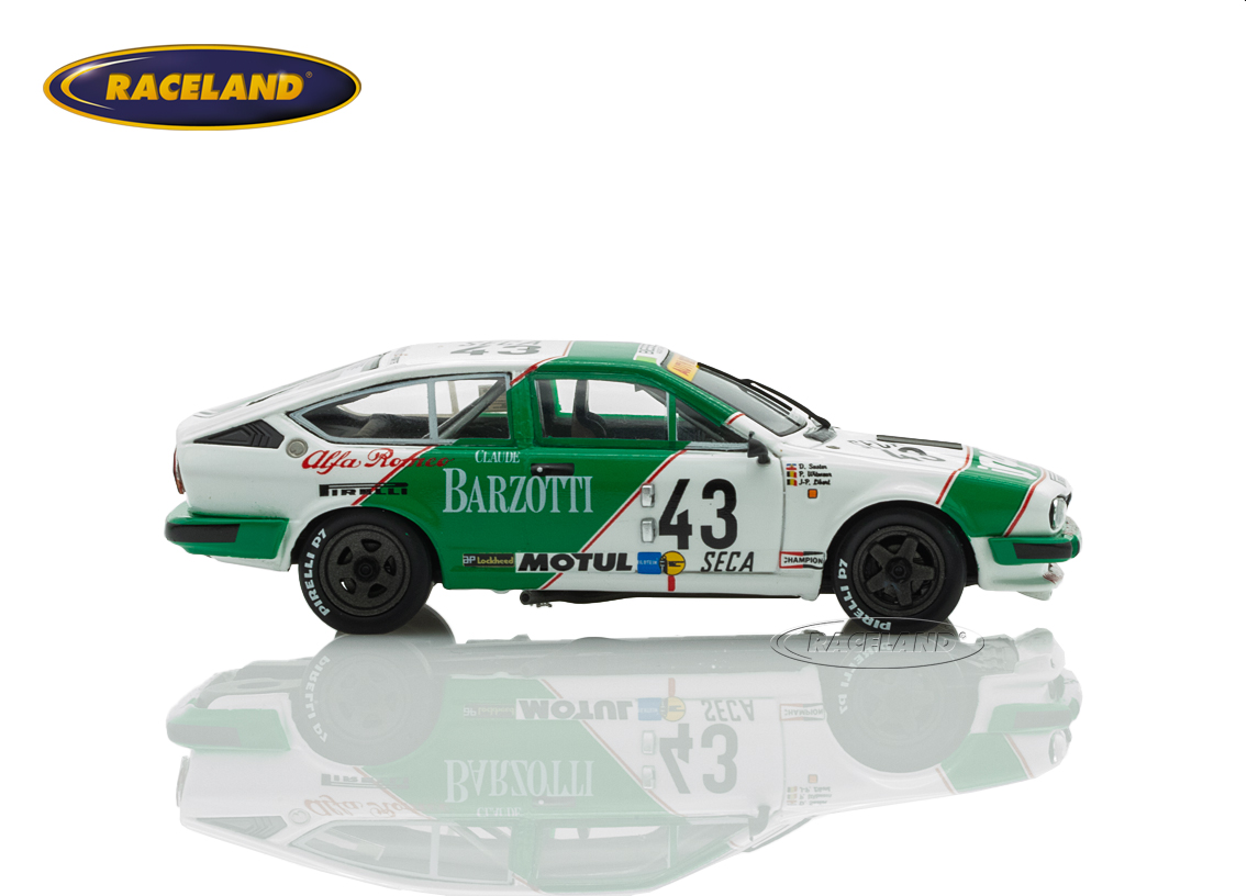 Alfa Romeo GTV6 Biesse Racing Team 21° 24H Spa 1984