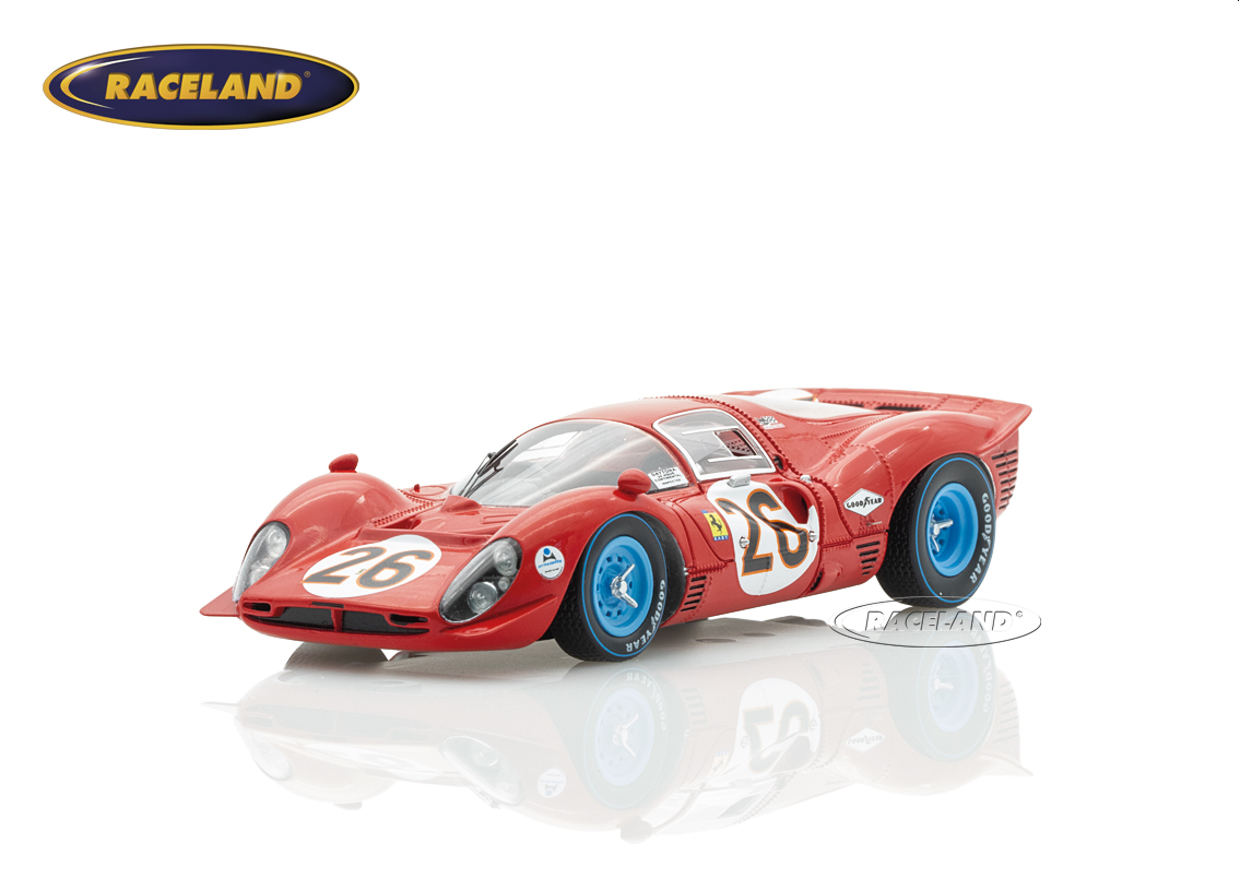 Ferrari 412 P Berlinetta N.A.R.T. 3° 24H Daytona 1967