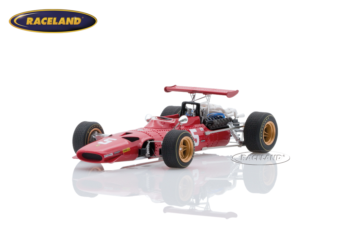 Ferrari 312 F1 Scuderia Ferrari 2° GP England Brands Hatch 1968