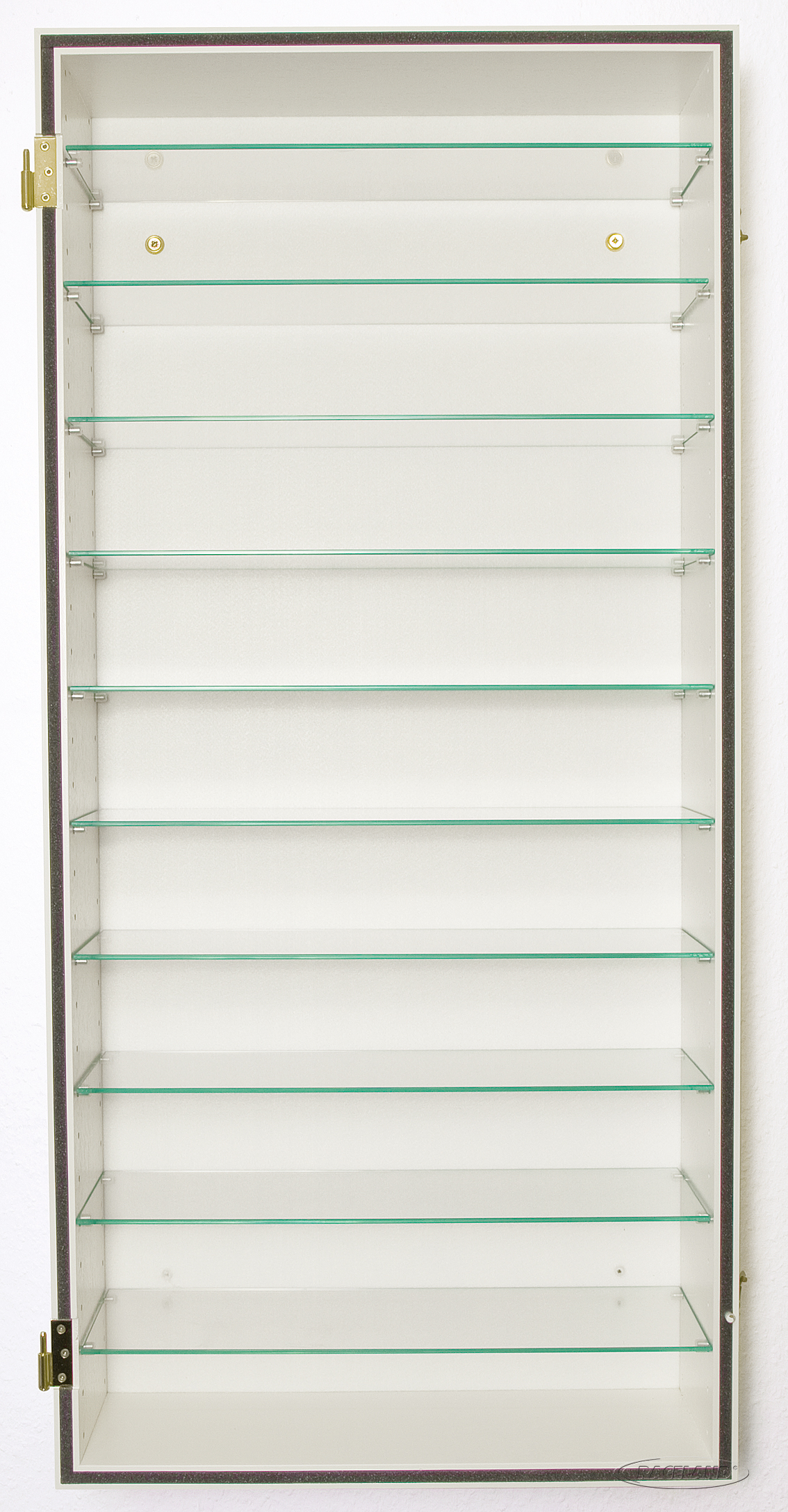 Wandvitrine Raceland, 100% staubdichte Sammlervitrine