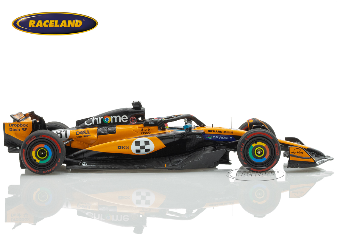 McLaren MCL39 Mercedes F1 Sieger GP Spanien 2025