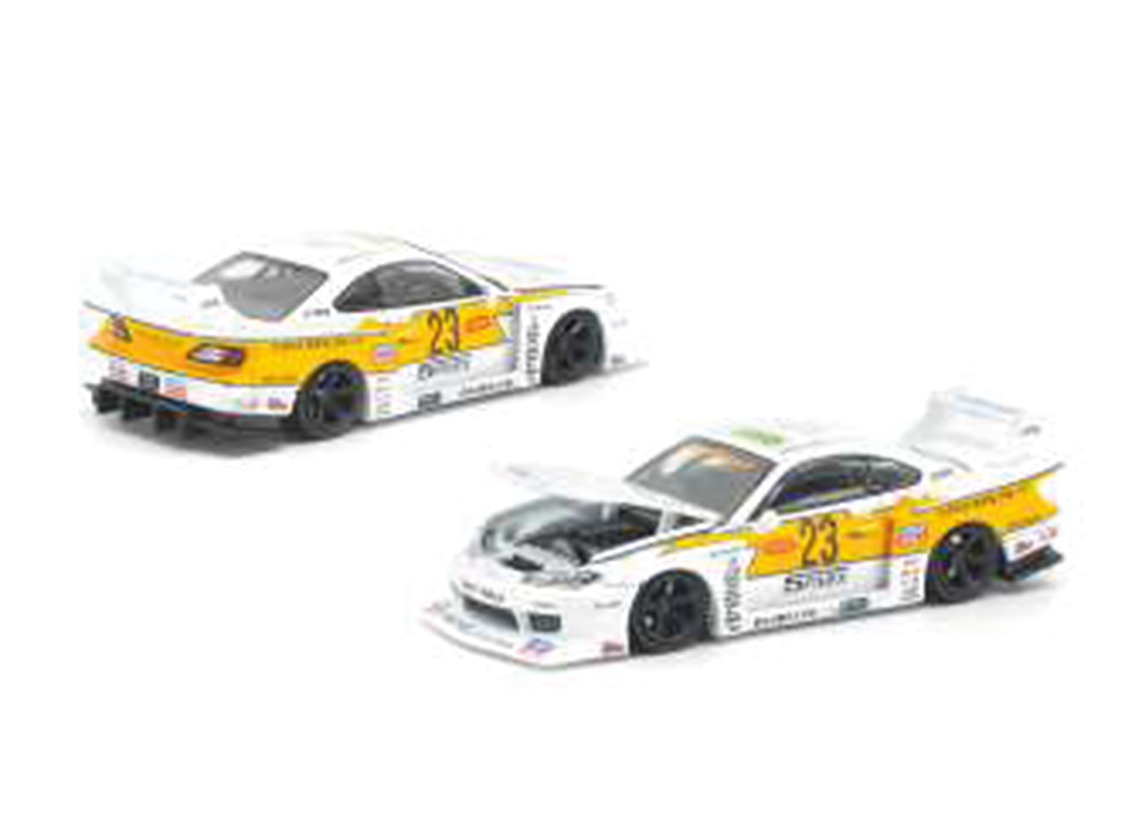 Nissan S15 Silvia Super Silhouette - weiss/orange
