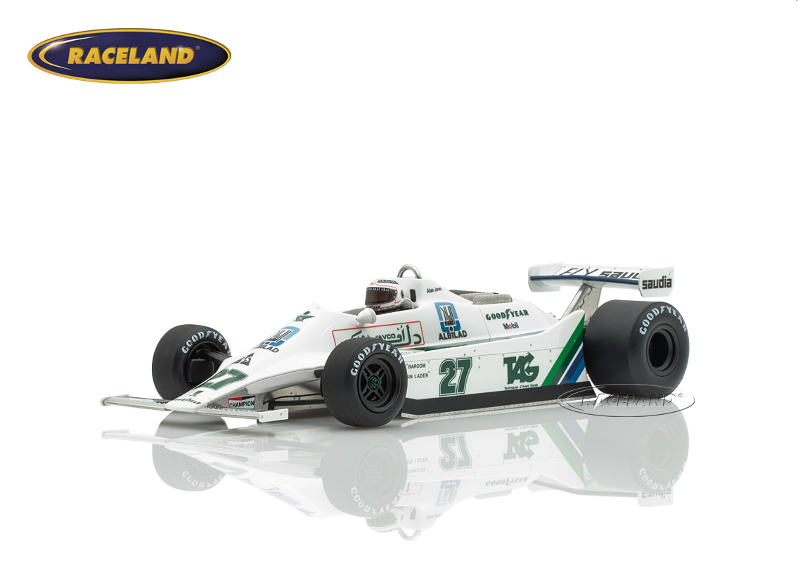 Williams FW07 Cosworth V8 F1 Saudia Sieger GP Holland Zandvoort 1979