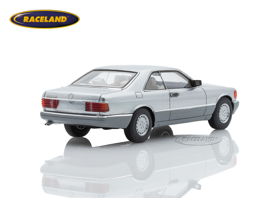 Mercedes-Benz 560 SEC 1989 - silber