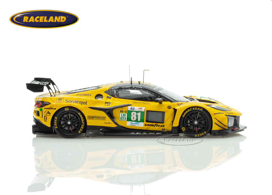 Corvette Z06 GT3.R TF Sport 35° Le Mans 2025