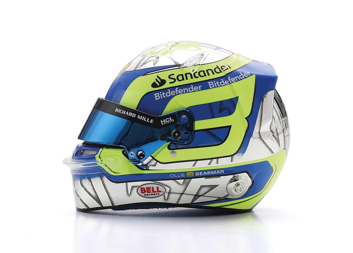 Helm Scuderia Ferrari F1 7° GP Saudi Arabien 2024