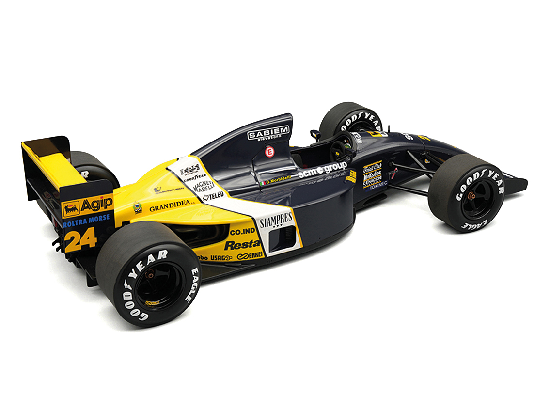 Minardi M191 Ferrari V12 F1 GP Belgien Spa 1991