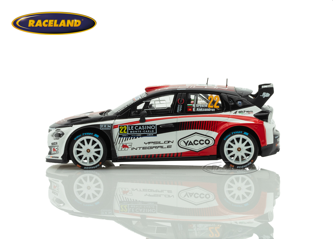 Lancia Ypsilon Rally2 HF Integrale 13° Rallye Monte Carlo 2026
